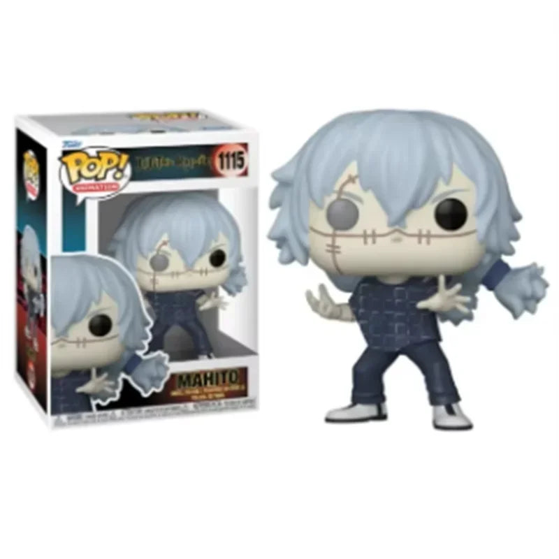 Funko POP Jujutsu Kaisen Megumi Fushiguro#1112 Kugisaki#1113#1884 Gojo#1114#1137#1885 Mahito#1115 Yuji#1163 Boys Girls Toys Gift