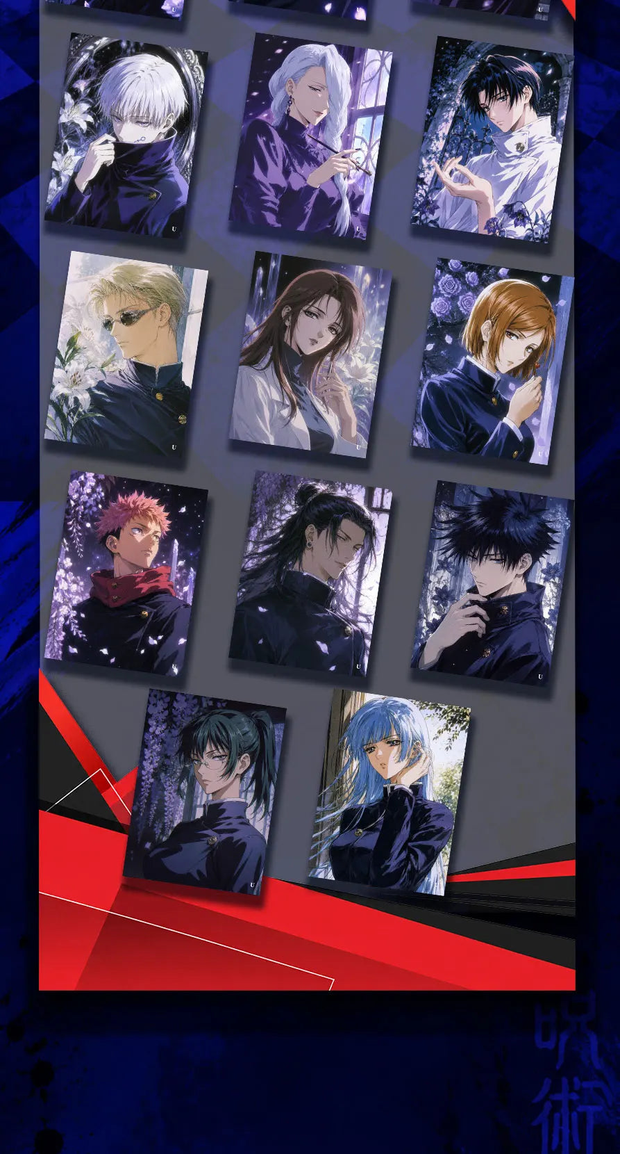 Wholesale 2026 New ShangYou Creative Studio Jujutsu Kaisen Cards Anime Collectibles Character Fan Gifts