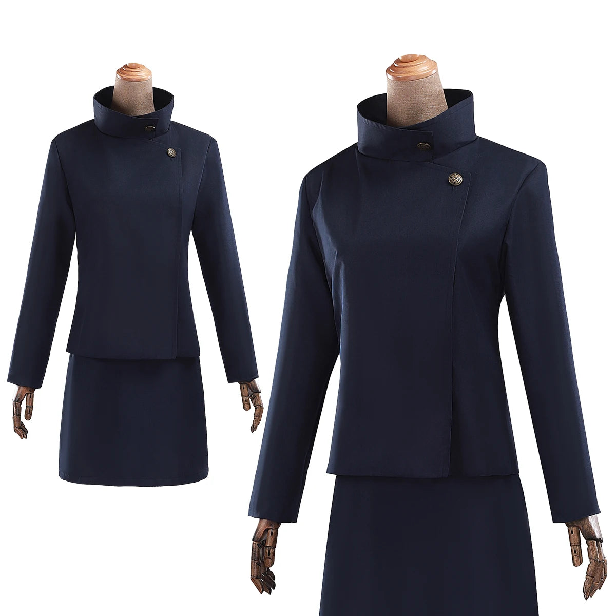 HOLOUN Jujutsu JJK Manga Anime Shoko Ieiri Cosplay Costume Wig  Jacket Skirt Rose Net Synthetic Halloween Christmas XS-2XL - Jujutsu Kaisen Merch - Free Shipping Buy Now