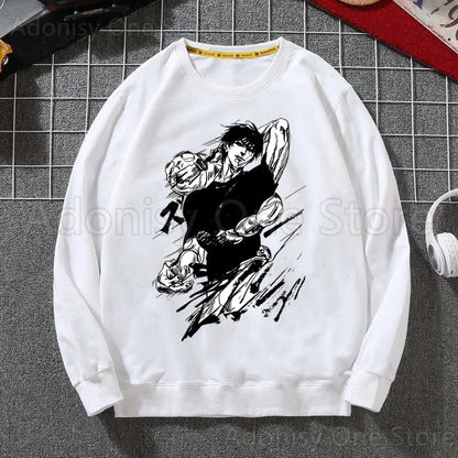 Toji Fushiguro Men Hoodie Autumn Hip Hop Streetwear Men Pullover Sweatshirts Hoodies Mens White Color Hoodie Male - Jujutsu Kaisen Merch - Free Shipping Buy Now