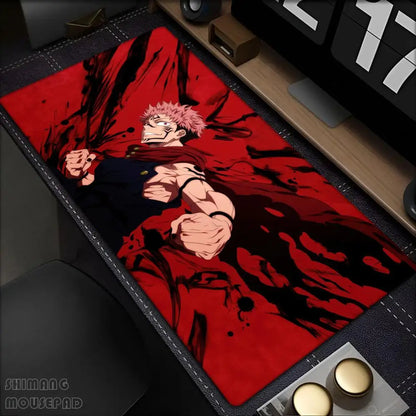 Hot Anime Jujutsu Kaisen Large Mouse Pad Ryomen Sukuna MousePads Computer Gaming Peripheral Accessori