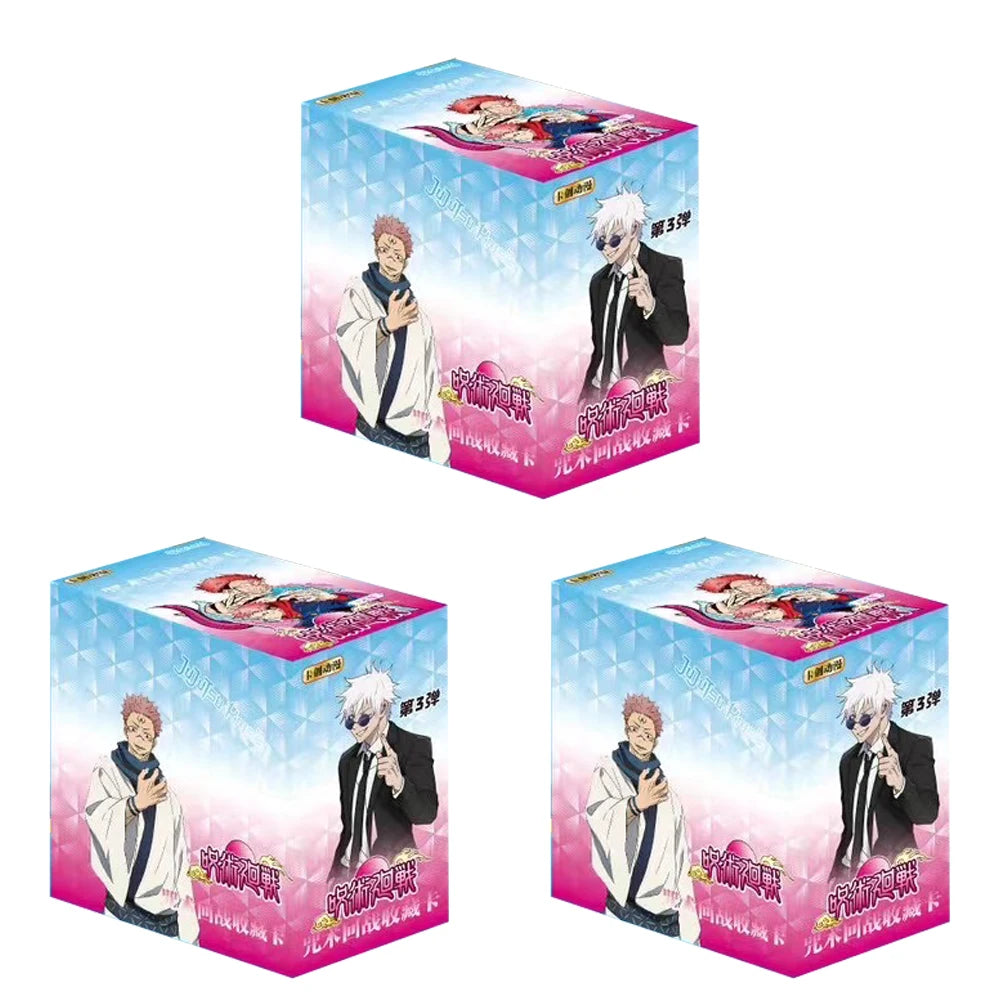 Vente en gros de la plus récente carte de collection Jujutsu Kaisen 1m01, boîte de booster d'anime japonais Doujin, jouets et loisirs pour enfants, cadeau