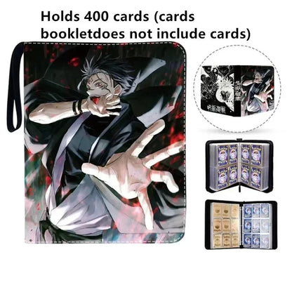 Anime Jujutsu Kaisen Collection 400pcs/900pcs Phantom Parade Card Album Book Card Zipper Game Cards Binder Holder kids Gift