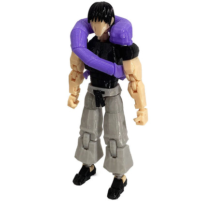 3D Printed Jujutsu Kaisen Fushiguro Toji Anime Multi-Jointed Shapeshift Toys Action Figures Mannequin Model Ornaments Gifts - Jujutsu Kaisen Merch - Free Shipping Buy Now