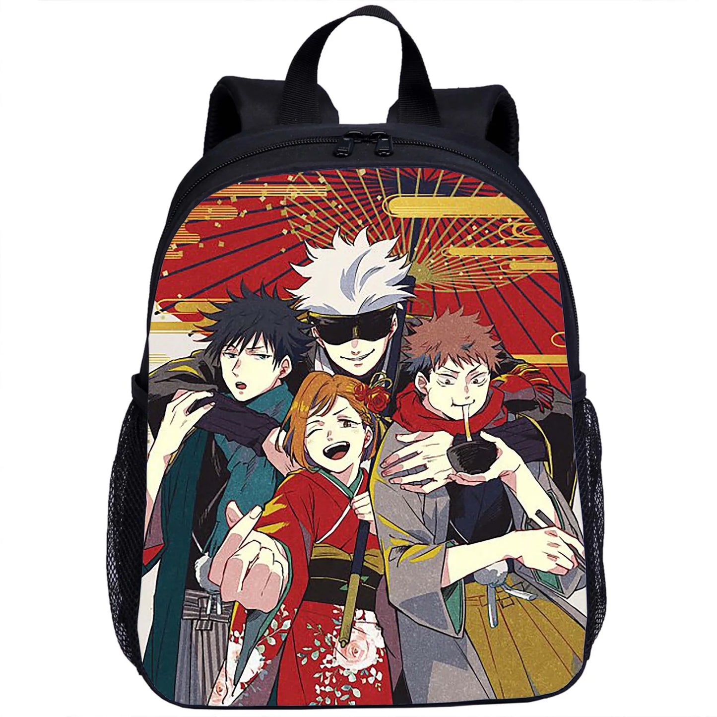 Sac à dos d'école pour femmes et hommes, motif animé japonais Jujutsu Kaisen, pour adolescents et enfants, Gojo Satoru Tops, Yuji Itadori