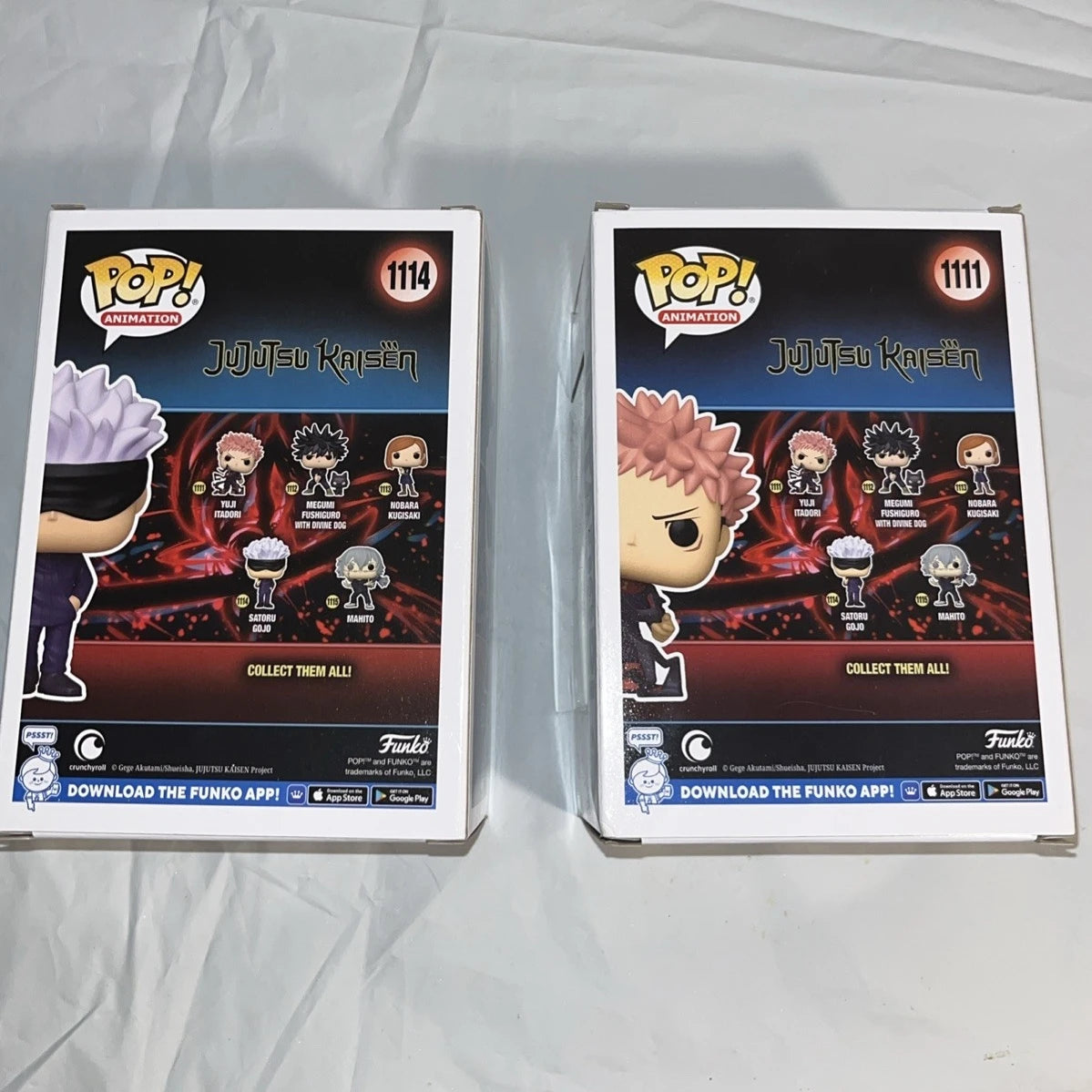 Funko Pop Jujutsu Kaisen Figure Official Licensed Yuji Itadori Satoru Gojo Statue Collectible Limited Edition Model Toy Gift