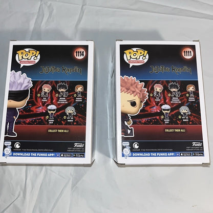 Funko Pop Jujutsu Kaisen Figure Official Licensed Yuji Itadori Satoru Gojo Statue Collectible Limited Edition Model Toy Gift