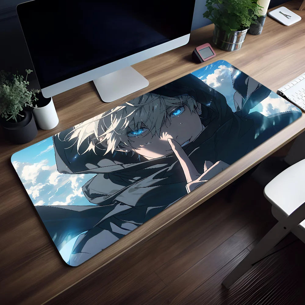 J-Jujutsu K-Kaisen Cool Mouse Pad Non-slip Thickened Large Writing Lockedge Office Student Gaming Cushion MousePad