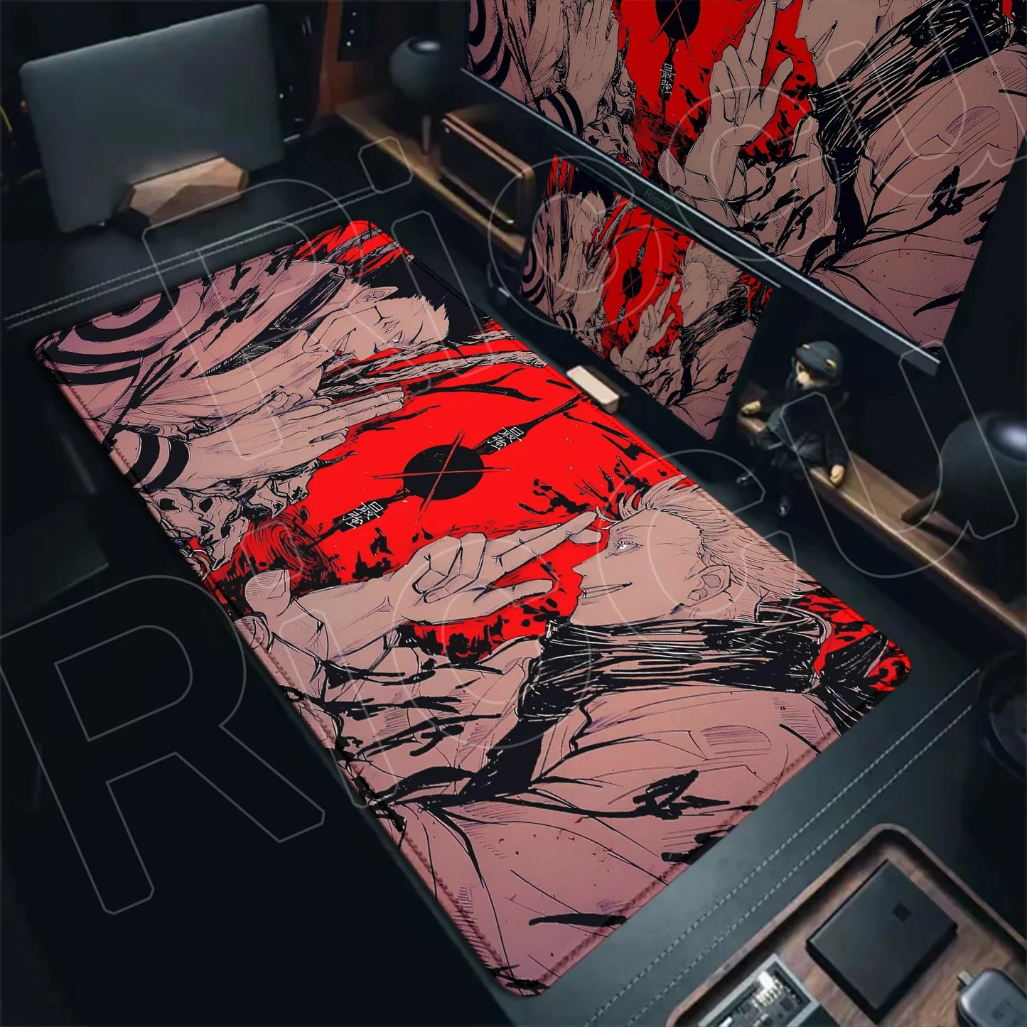 Anime Jujutsu Kaisen Mouse Pad Cool Gojo Satoru Large Gaming Mousepad Gamer Laptop Keyboard Mice Mat Computer 900×400mm Desk Mat