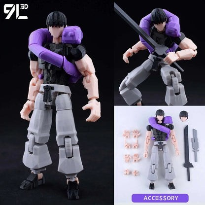 9L3D Printed Jujutsu Kaisen Ryomen Sukuna Lucky Dummy 13 Anime Multi-Jointed Shapeshift Toys Action Figures Mannequin Model - Jujutsu Kaisen Merch - Free Shipping Buy Now