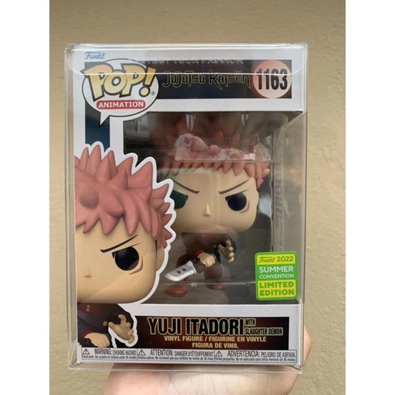 NEW FUNKO POP Jujutsu Kaisen Satoru Gojo Yuji Itadori Megumi Fushiguro Vinyl Figure Anime Collection Model Toy Fan Birthday Gift
