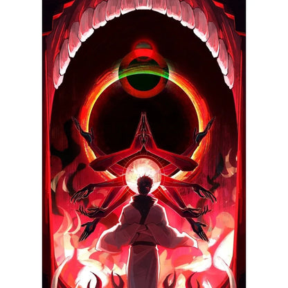 Jujutsu k-Kaisen Anime Cool JOJO Tv HD Poster Sticky Wall Art Printing Waterproof Home Living Bed Room Bar Aesthetic Decor