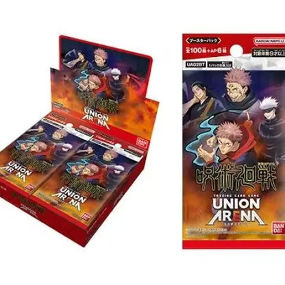 Bandai Union Arena Trading Game Card Booster Pack Jujutsu Kaisen UA02BT Gojo Satoru Anime Peripheral Collection Kids Toys Gifts