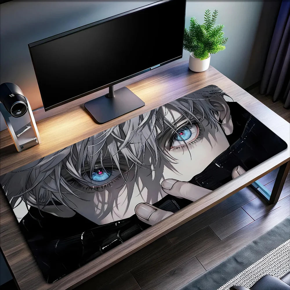 J-Jujutsu K-Kaisen Cool Mouse Pad Non-slip Thickened Large Writing Lockedge Office Student Gaming Cushion MousePad