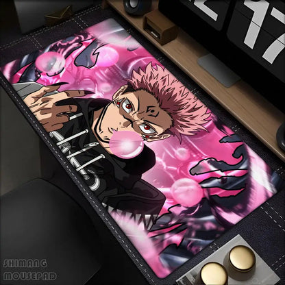 Hot Anime Jujutsu Kaisen Large Mouse Pad Ryomen Sukuna MousePads Computer Gaming Peripheral Accessori