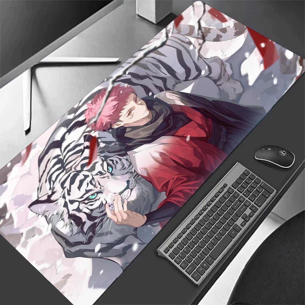Jujutsu Kaisen XXL Mouse Pad Anime Gojo Satoru Large Gaming Mousepad Gamer Company Keyboard Mouse Mats Carpet Computer Desk Mat