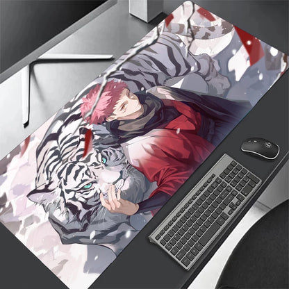 Jujutsu Kaisen XXL Mouse Pad Anime Gojo Satoru Large Gaming Mousepad Gamer Company Keyboard Mouse Mats Carpet Computer Desk Mat
