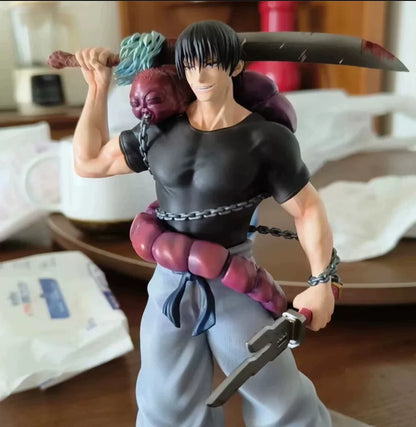 21cm Toji Figure GK Jujutsu Kaisen Figurine King of Artist Fushiguro Toji Action Figures Standing Model PVC Festival Toy Gifts - Jujutsu Kaisen Merch - Free Shipping Buy Now