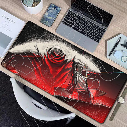 XXL J-Jujutsu Kaisen Gojo Satoru Mouse Pad Carpet Cartoon Anime Gaming Mousepad Non-Slip Rubber Desk Mat Computer Laptop Office