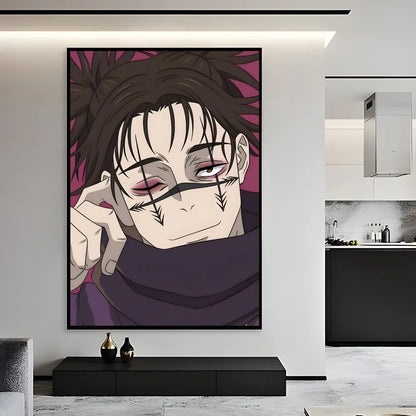 Japan Choso Jujutsu Kaisen Anime Poster Sticky Wall Art Printing Waterproof Home Living Bed Room Bar Aesthetic Decor