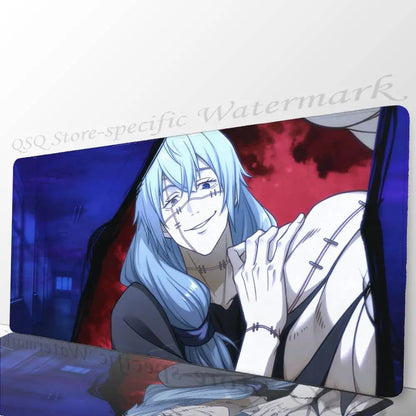 M-mahito Jujutsu Kaisen Anime Mousepad Mouse Mat Desk Mat With Pad Gaming Accessories Prime Gaming XXL Keyboard Pad Padding Ma
