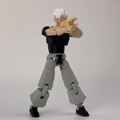 3D Printed Jujutsu Kaisen Gojo Satoru Anime Multi-Jointed Shapeshift Toys Action Figures Mannequin Model Ornaments Gifts - Jujutsu Kaisen Merch - Free Shipping Buy Now