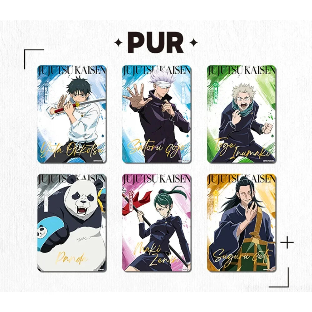 Kayou Jujutsu Kaisen Collection Card Adventure Battle Anime Children's Favorite Miwa Kasumi Nishimiya Momo Creative Gift Cards