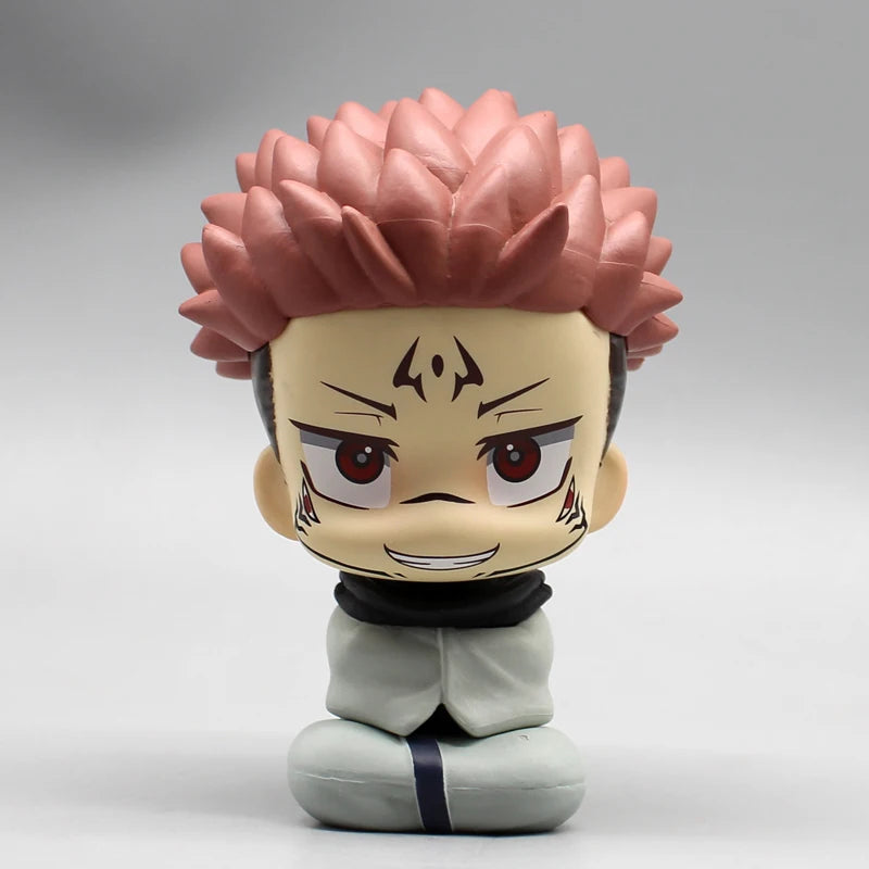10cm Cartoon Nanami Kento Figure Jujutsu Kaisen Q Figure Ryomen Sukuna Itadori Yuji Figurine Model PVC Collection Cute Doll Gift - Jujutsu Kaisen Merch - Free Shipping Buy Now