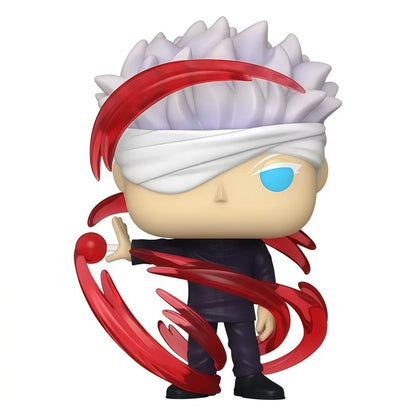Funko POP Jujutsu Kaisen 0 Satoru Gojo Red Cursed Technique Exquisite Vinyl Figure Collectible Desktop Ornament Anime Fan Gift