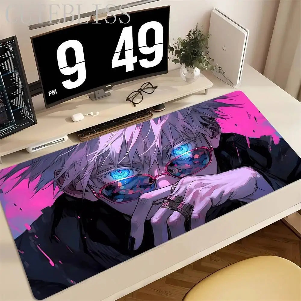 Hot Anime Jujutsu Kaisen Large Mouse Pad Ryomen Sukuna MousePads Computer Gaming Peripheral Accessories Desk Mat XXL 40x90CM