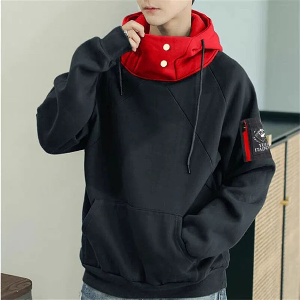 Anime Itadori Yuji Cosplay Costume Adult Unisex Pullover Coat Casual Hoodie Jacket Leisure Sweatshirt Satoru Gojo Cargo Pants - Jujutsu Kaisen Merch - Free Shipping Buy Now