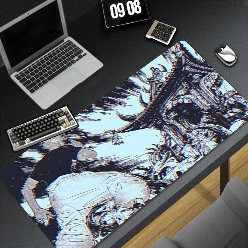 Japan Hot Anime Mouse Pad PC Cool Gaming Keyboard Rug XXL Jujutsu Kaisen Gojo Mousepad Laptop Extended Desk Mat New Gamer Carpet