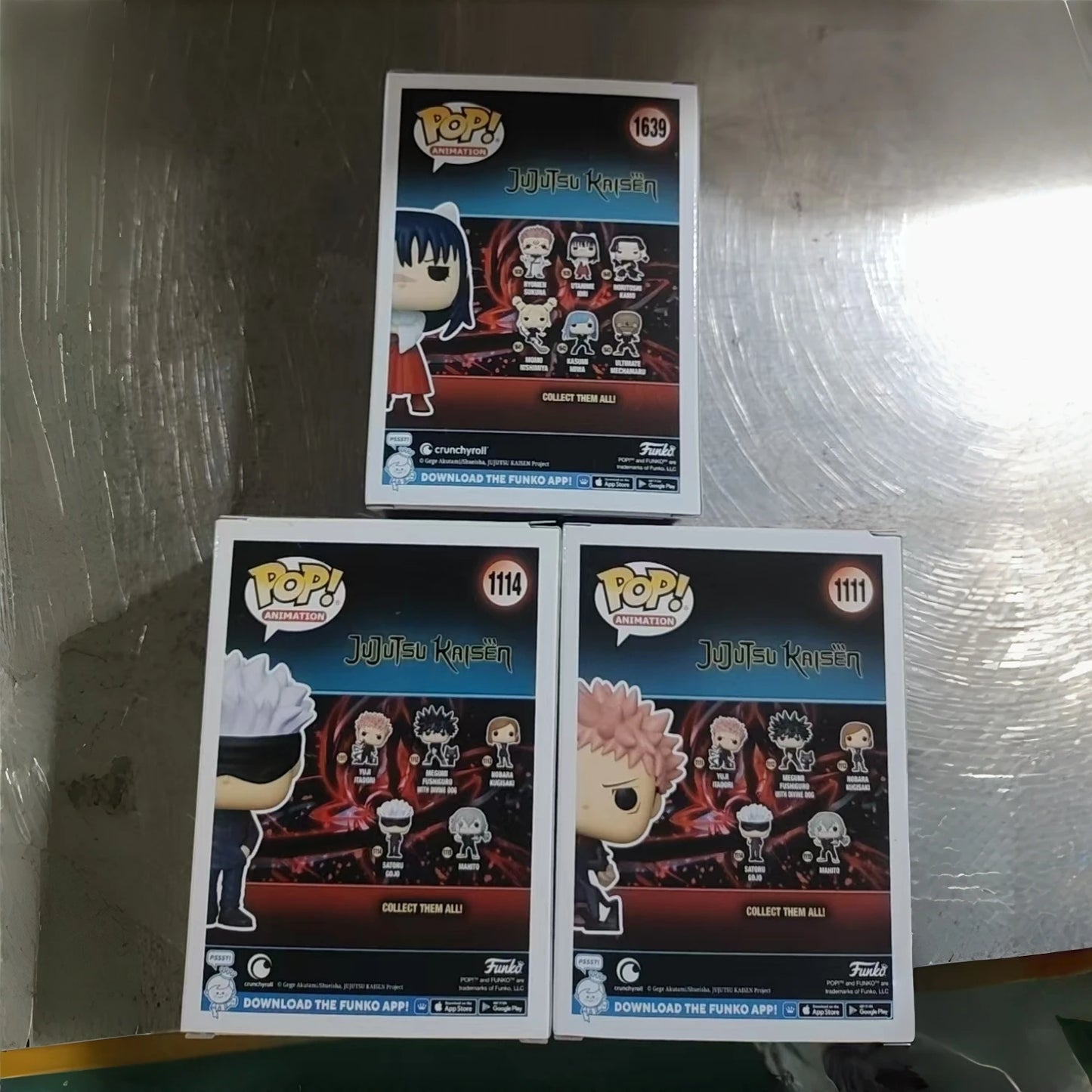 Funko Pop Jujutsu Kaisen Figure Official Licensed Yuji Itadori Satoru Gojo Statue Collectible Limited Edition Model Toy Gift