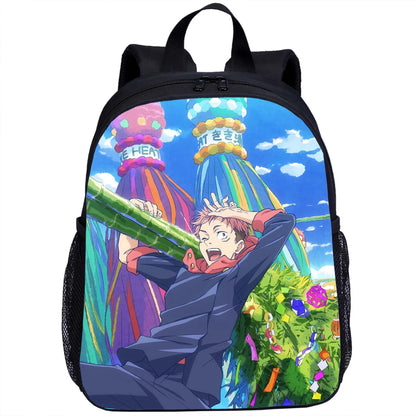 Sac à dos d'école pour femmes et hommes, motif animé japonais Jujutsu Kaisen, pour adolescents et enfants, Gojo Satoru Tops, Yuji Itadori