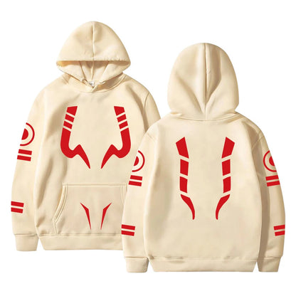Anime Jujutsu Kaisen Ryomen Sukuna Printed Hooded Men Women Hoodies Plus Size Pullover Harajuku Autumn Winter Warm Sweatshirt - Jujutsu Kaisen Merch - Free Shipping Buy Now