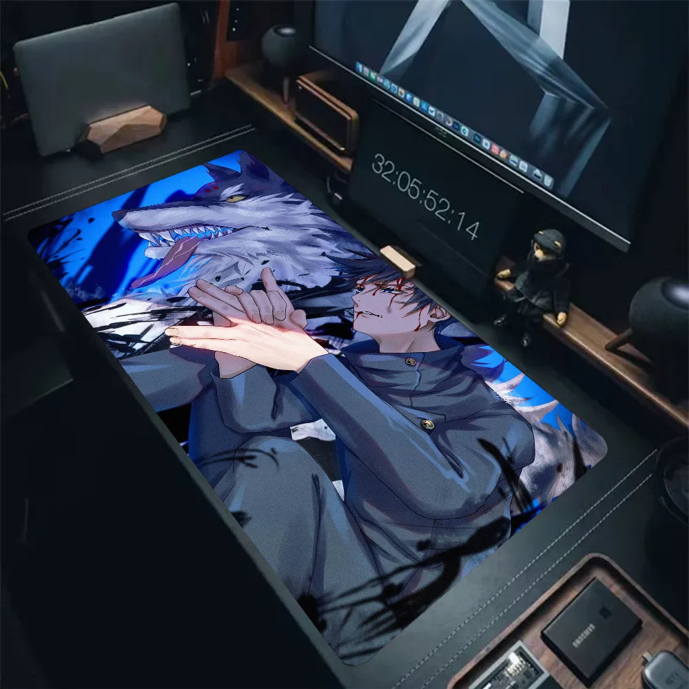 Jujutsu Kaisen XXL Mouse Pad Anime Gojo Satoru Large Gaming Mousepad Gamer Company Keyboard Mouse Mats Carpet Computer Desk Mat