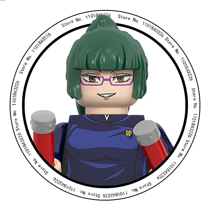 WM6202 Jujutsu Kaisen Building Blocks Itadori Yuji Gojo Satoru Ryomen Mini Action Figure Accessories Christmas Gift for Kids - Jujutsu Kaisen Merch - Free Shipping Buy Now