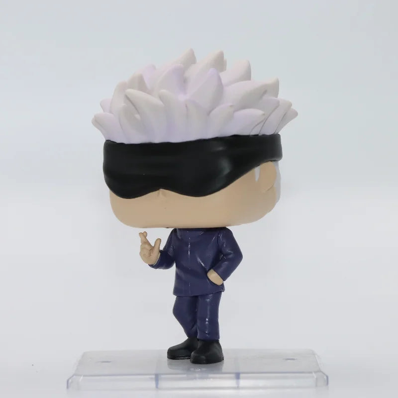 Funko Pop Original Jujutsu Kaisen Gojo Satoru Action Figure Toy Anime Figureine Statue Doll Vinyl Figure Toy Model Gift for Kids