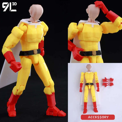 9L3D Printed Anime Naruto Jujutsu Kaisen One Piece Characters Lucky13 Dummy Action Figures Multi-Jointed T13 Mannequin Toys - Jujutsu Kaisen Merch - Free Shipping Buy Now