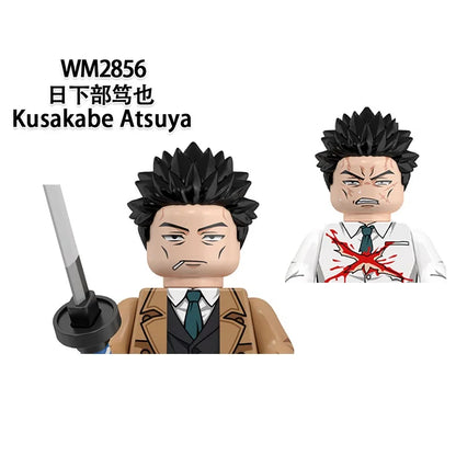 WM6200 WM6201 WM6202 Itadori Yuji Jujutsu Kaisen Set Building Blocks Mini Action Figure Toys