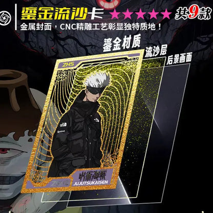 KAYOU Jujutsu Kaisen Glory Collection Card Set Features Satoru Gojo Yuji Itadori More Must Have for Anime Fans