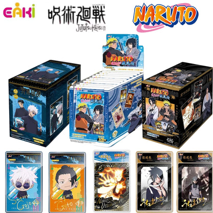 Genuine EAKI Naruto Jujutsu Kaisen Classic Character Acrylic Polaroid Collection Card Exquisite Gift Children's Gift