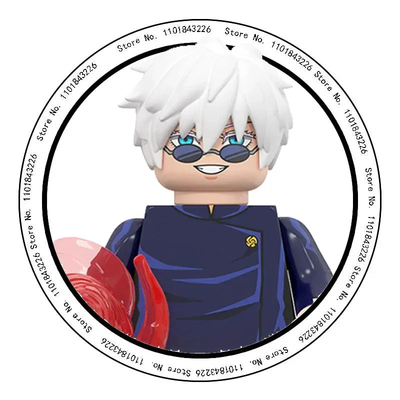 Jujutsu Kaisen Bleach Building Blocks Itadori Yuji Gojo Satoru Ryomen Sukuna Mini Action Figure Accessories Christmas Gifts