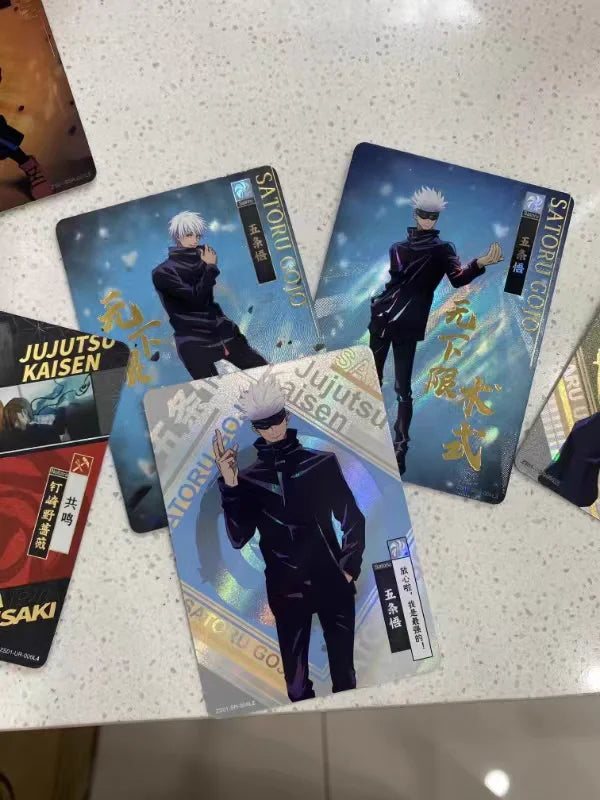 Kayou Card Original Box Genuine Jujutsu Kaisen Anime Characters Fashionable Collection Toy Itadori Yuji Satoru Gojo Toy Gift
