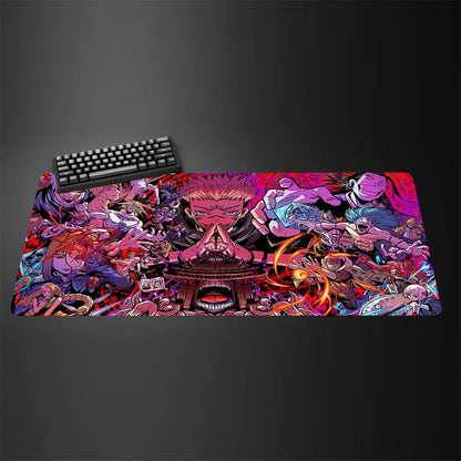 Hot Large Anime Jujutsu Kaisen 40x90CM Mouse Pad Ryomen Sukuna MousePad Satoru Gojo Computer Gaming laptop Accessories Desk Mat
