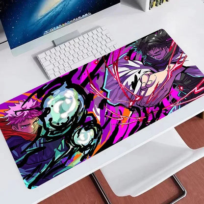 Gaming Mouse Pad Jujutsu Kaisen Choso Office Desk Cushion Computer Accessories Keyboard Table Mat Mousepad 90x40 Laptop Cushion