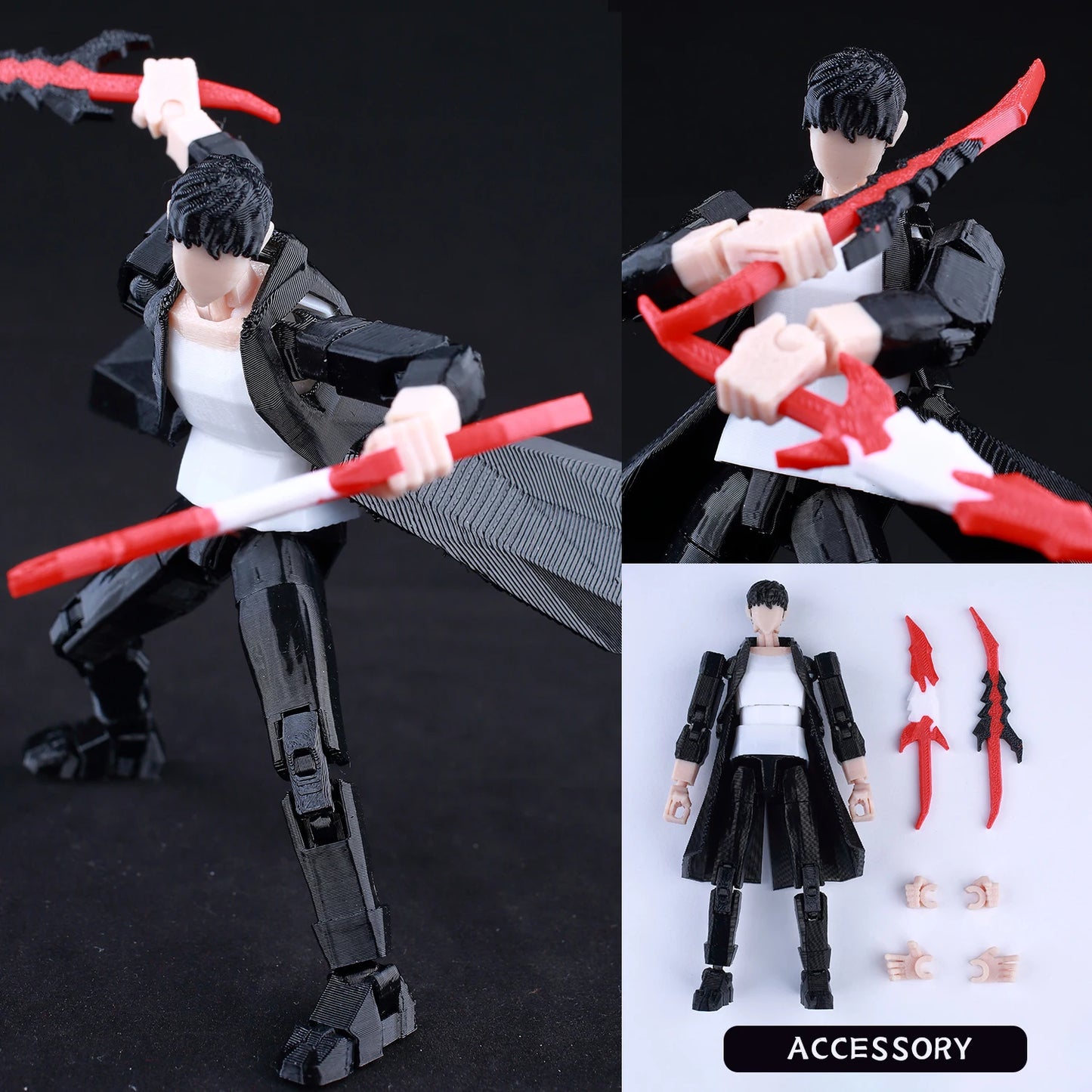 3d Printed Dummy13 Lucky 13 Anime Action Figures Jujutsu Kaisen Satoru Gojo Fushiguro Toji Cartoon Model Collectible Toys Gifts - Jujutsu Kaisen Merch - Free Shipping Buy Now