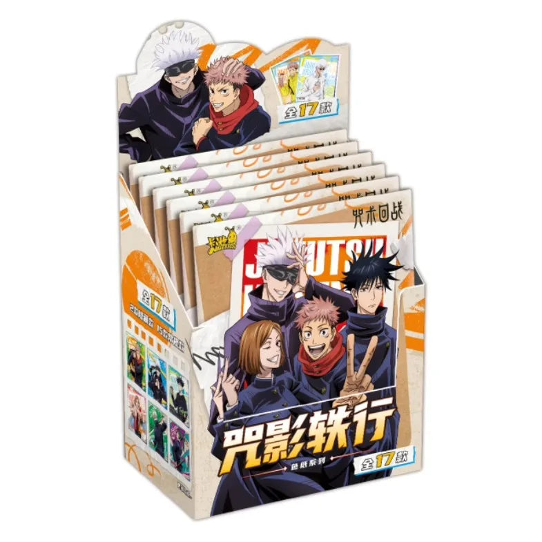 KAYOU Official Genuine Jujutsu Kaisen Series Color Paper Anime Peripheral Festival Gift Collection Toy Color Paper Original Box