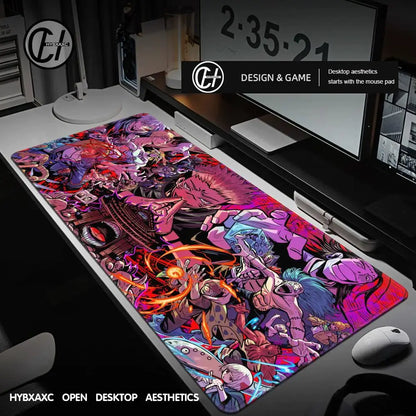 Jujutsu Kaisen Satoru Gojo Mousepad HD Printing Computer Gamers Locking Edge Non-slip Mouse Pad XXL 90x40cm Keyboard PC Deskmat