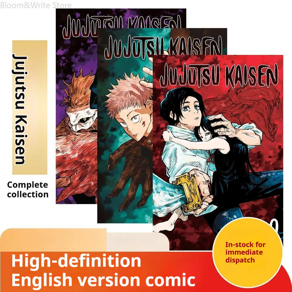 Self-made Version Jujutsu Kaisen 0-30 Volumes, Science Fiction, Suspense and Mystery Manga Gojo Satoru Yuuji 3copies